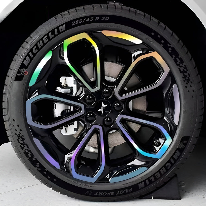 2025 XPENG G6 Hubcap Blackout Sticker