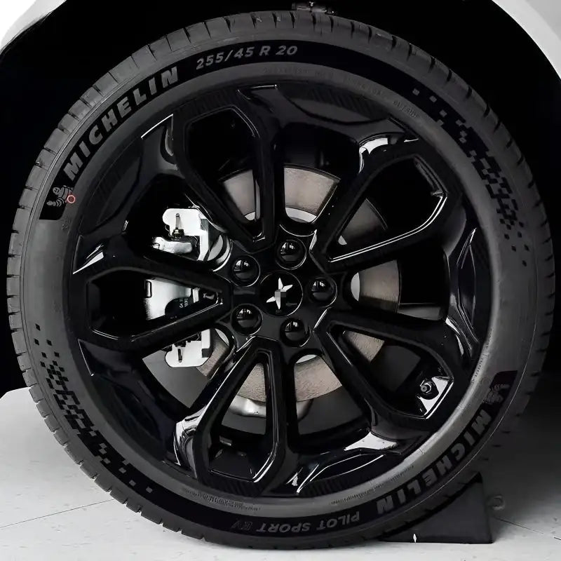2025 XPENG G6 Hubcap Blackout Sticker