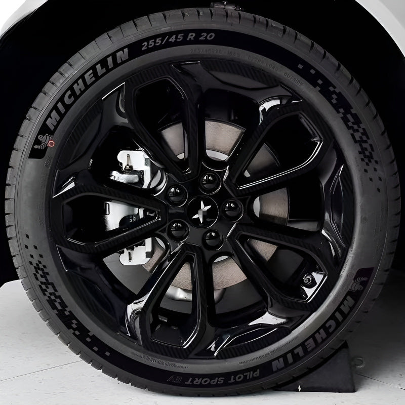 2025 XPENG G6 Hubcap Blackout Sticker