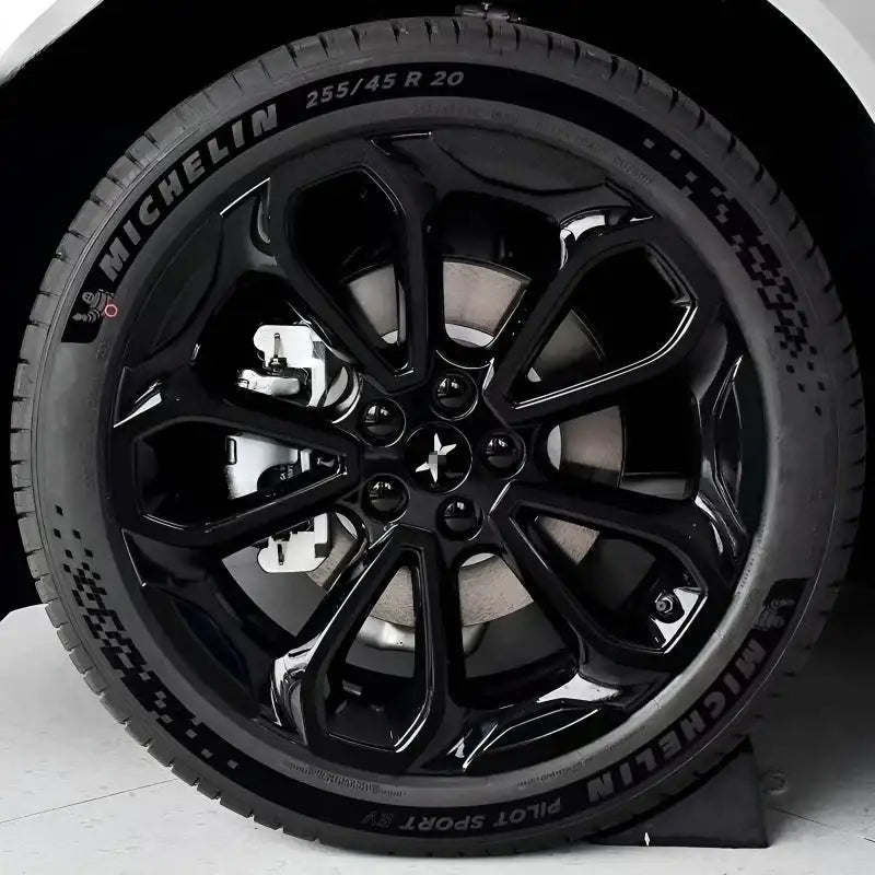 2025 XPENG G6 Hubcap Blackout Sticker