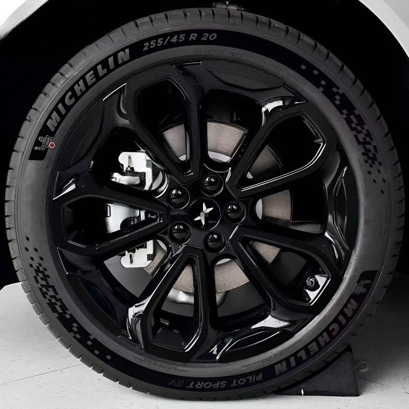 2025 XPENG G6 Hubcap Blackout Sticker