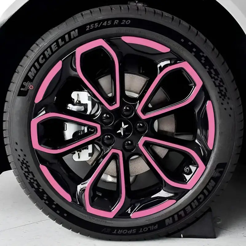 2025 XPENG G6 Hubcap Blackout Sticker