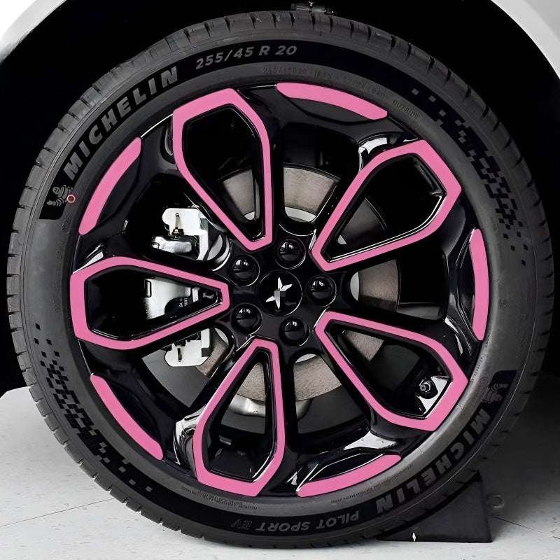 2025 XPENG G6 Hubcap Blackout Sticker