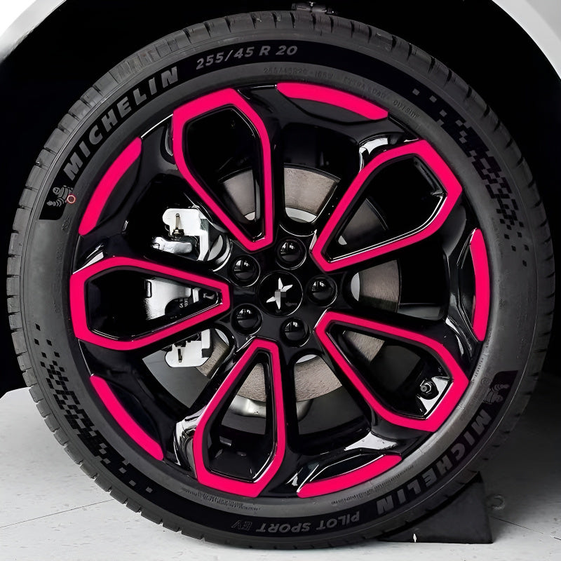 2025 XPENG G6 Hubcap Blackout Sticker