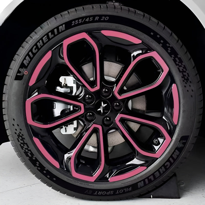 2025 XPENG G6 Hubcap Blackout Sticker