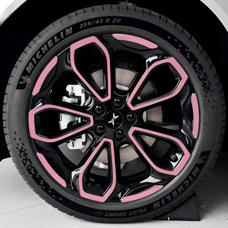 2025 XPENG G6 Hubcap Blackout Sticker