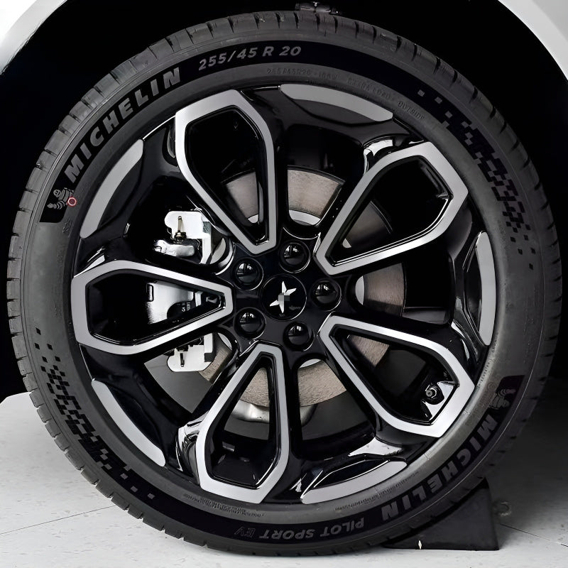 2025 XPENG G6 Hubcap Blackout Sticker