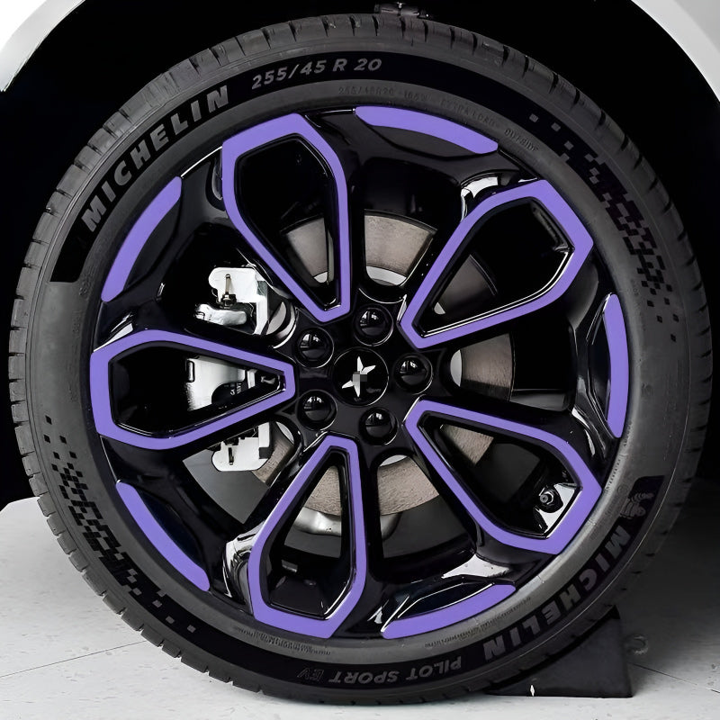 2025 XPENG G6 Hubcap Blackout Sticker