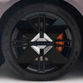 25 Xpeng P7 Hubcap Sticker Blackout Modification £¨ 5 Wheels £©