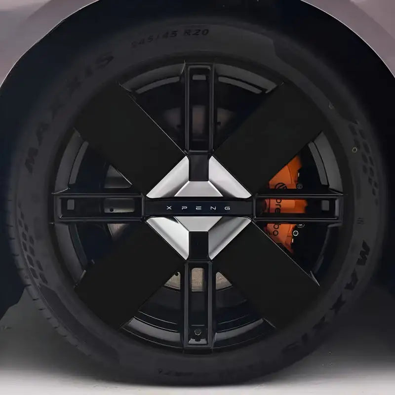25 Xpeng P7 Hubcap Sticker Blackout Modification £¨ 5 Wheels £©