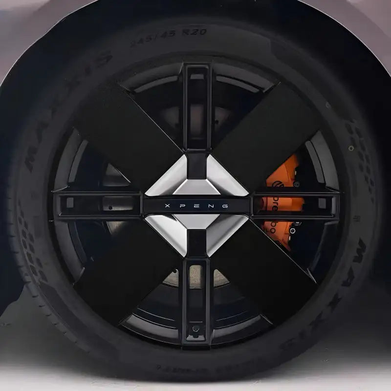 25 Xpeng P7 Hubcap Sticker Blackout Modification £¨ 5 Wheels £©