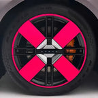 25 Xpeng P7 Hubcap Sticker Blackout Modification £¨ 5 Wheels £©