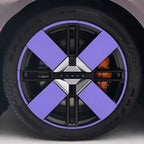 25 Xpeng P7 Hubcap Sticker Blackout Modification £¨ 5 Wheels £©