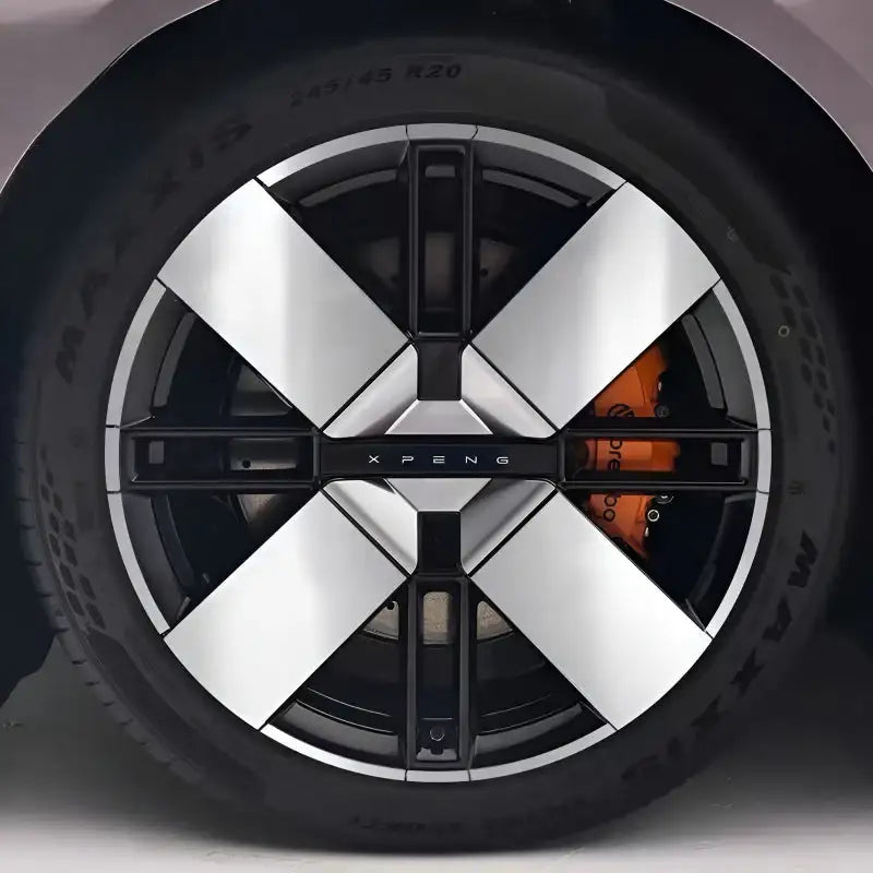 25 Xpeng P7 Hubcap Sticker Blackout Modification £¨ 5 Wheels £©