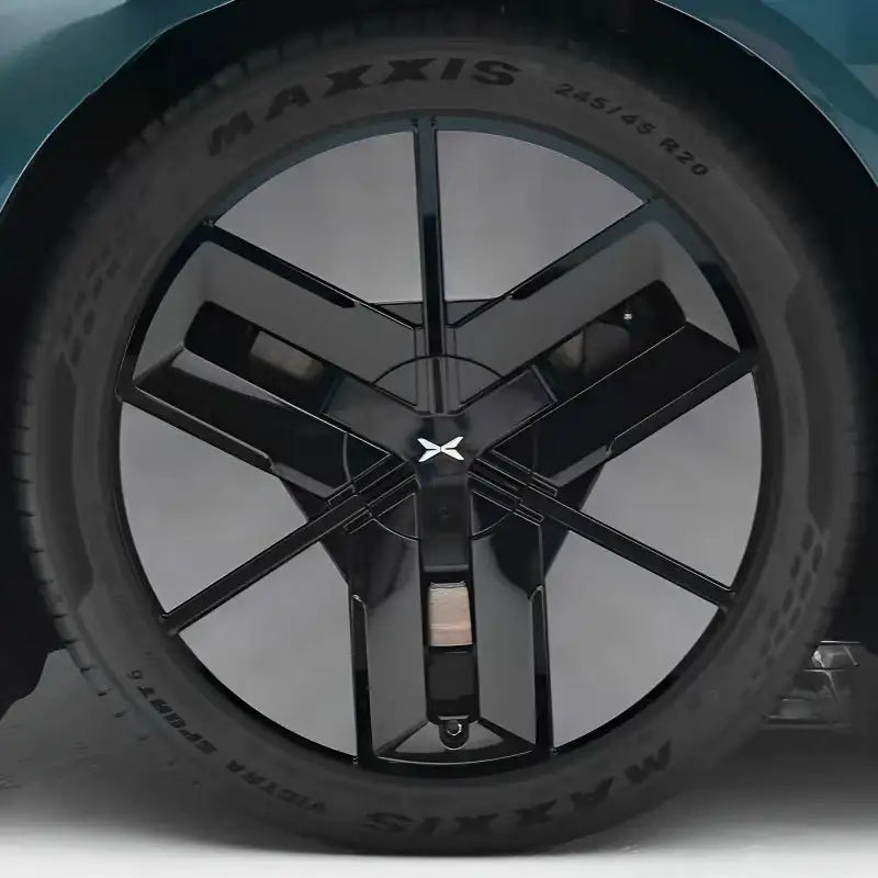 25 Xpeng P7 Hubcap Sticker Blackout Modification £¨ 5 Wheels £©