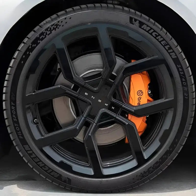 25 Xpeng P7 Hubcap Sticker Blackout Modification £¨ 5 Wheels £©