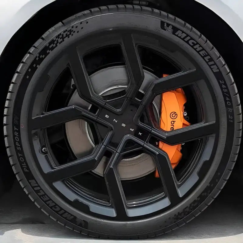 25 Xpeng P7 Hubcap Sticker Blackout Modification £¨ 5 Wheels £©