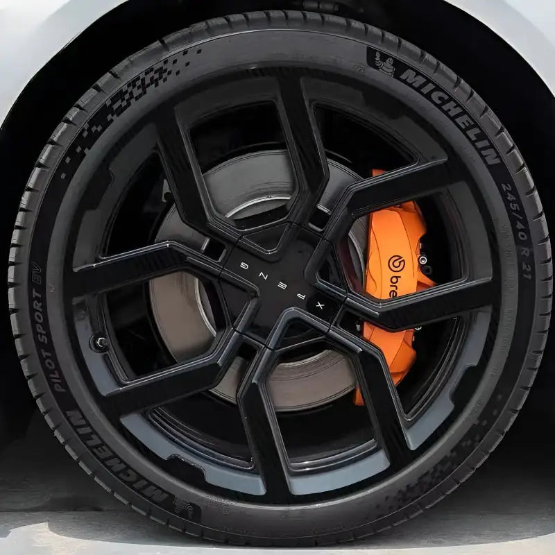 25 Xpeng P7 Hubcap Sticker Blackout Modification £¨ 5 Wheels £©