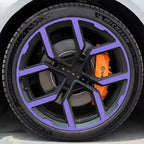 25 Xpeng P7 Hubcap Sticker Blackout Modification £¨ 5 Wheels £©