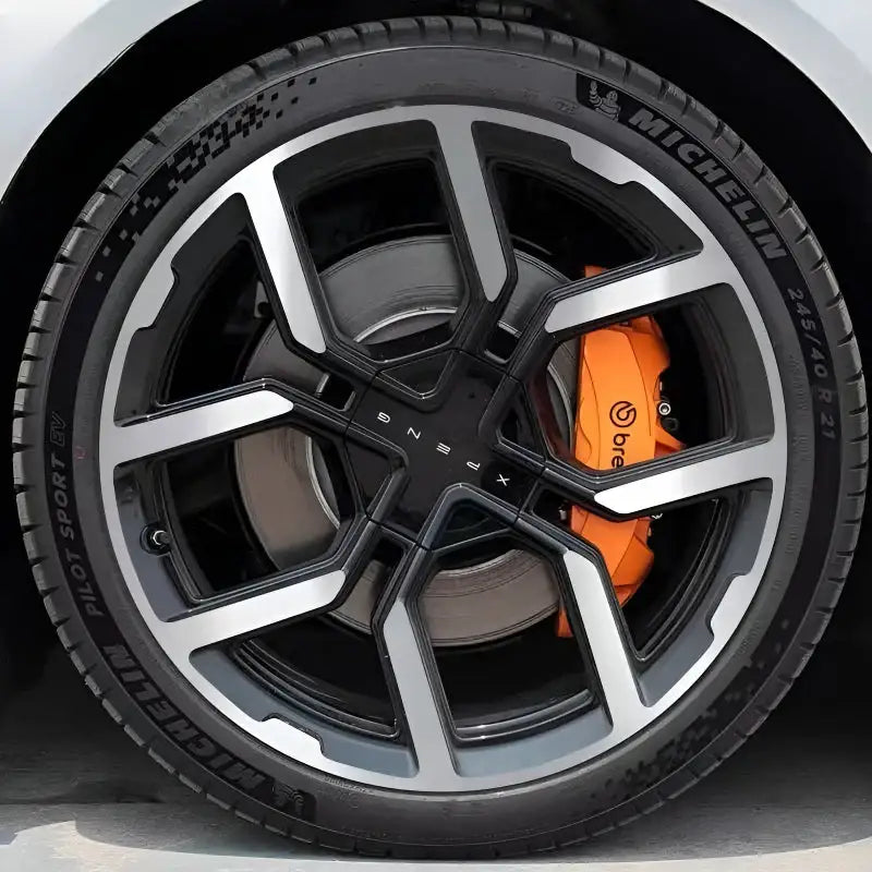 25 Xpeng P7 Hubcap Sticker Blackout Modification £¨ 5 Wheels £©