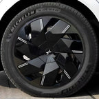 Autocolante de Modificação Blackout para Tampas das Rodas XPeng P7+ (5 Rodas)