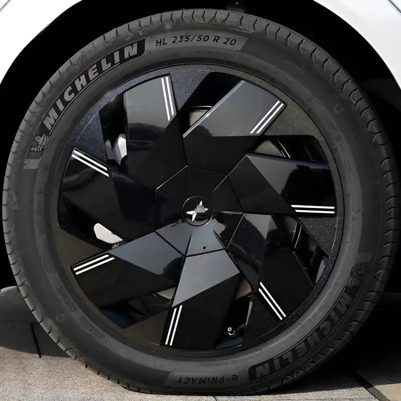 XPeng P7+  Hubcap Sticker Blackout Modification £¨ 5 Wheels £©