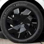 Autocolante de Modificação Blackout para Tampas das Rodas XPeng P7+ (5 Rodas)