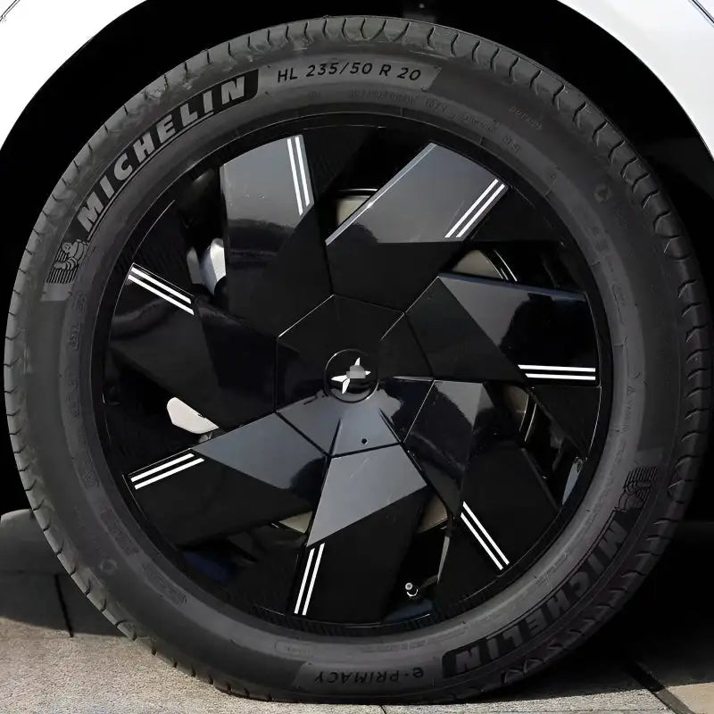 XPeng P7+  Hubcap Sticker Blackout Modification £¨ 5 Wheels £©