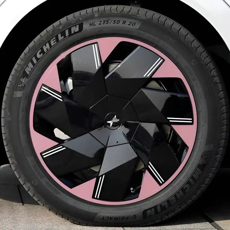 XPeng P7+  Hubcap Sticker Blackout Modification £¨ 5 Wheels £©