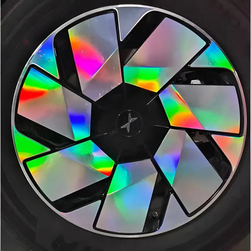 XPeng P7+  Hubcap Sticker Blackout Modification £¨ 5 Wheels £©