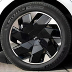Autocolante de Modificação Blackout para Tampas das Rodas XPeng P7+ (5 Rodas)