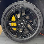 Autocolante de Modificação Blackout para Tampas das Rodas XPeng P7+ (5 Rodas)