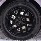 Autocolante de Modificação Blackout para Tampas das Rodas XPeng P7+ (5 Rodas)