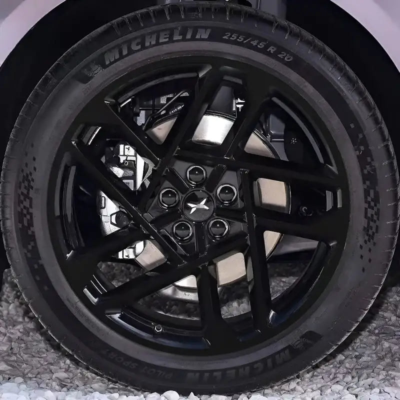 XPeng P7+  Hubcap Sticker Blackout Modification £¨ 5 Wheels £©