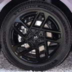 Autocolante de Modificação Blackout para Tampas das Rodas XPeng P7+ (5 Rodas)