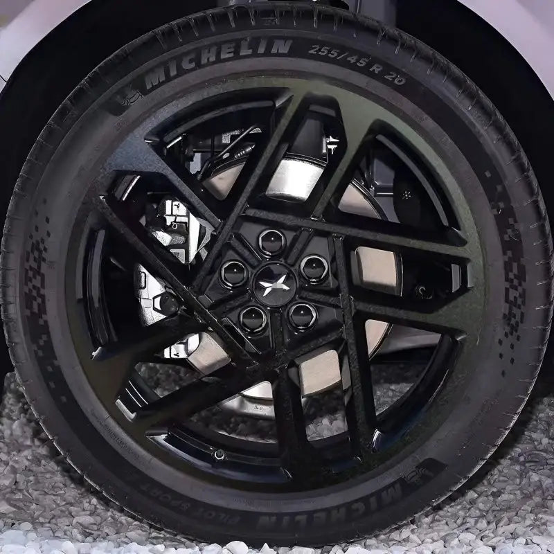 XPeng P7+  Hubcap Sticker Blackout Modification £¨ 5 Wheels £©
