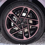 Autocolante de Modificação Blackout para Tampas das Rodas XPeng P7+ (5 Rodas)