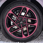Autocolante de Modificação Blackout para Tampas das Rodas XPeng P7+ (5 Rodas)