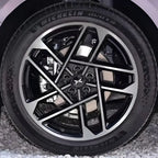 Autocolante de Modificação Blackout para Tampas das Rodas XPeng P7+ (5 Rodas)