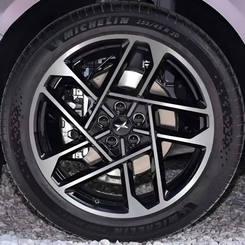 XPeng P7+  Hubcap Sticker Blackout Modification £¨ 5 Wheels £©