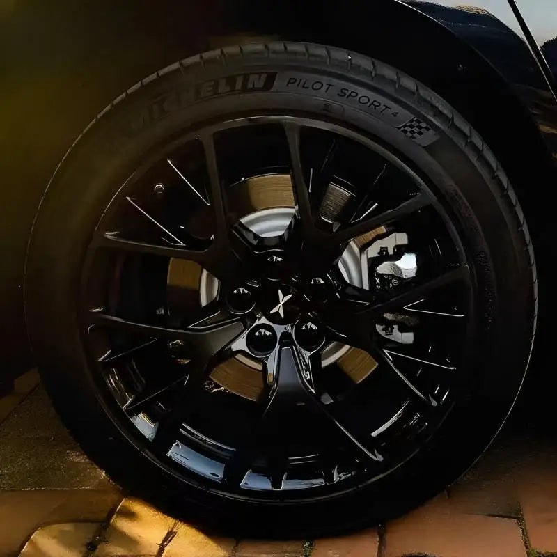 XPeng P7+  Hubcap Sticker Blackout Modification £¨ 5 Wheels £©