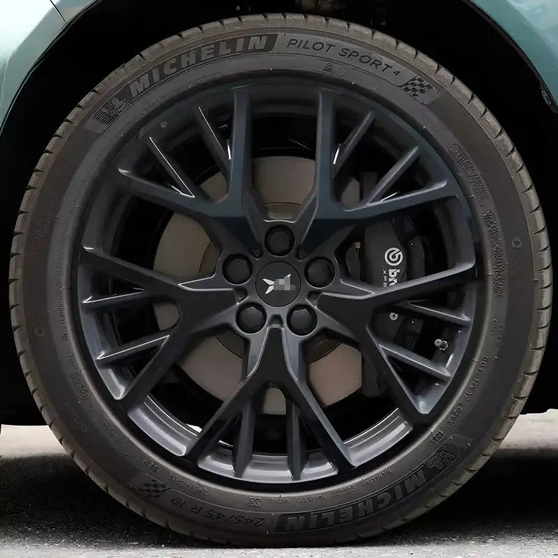 XPeng P7+  Hubcap Sticker Blackout Modification £¨ 5 Wheels £©