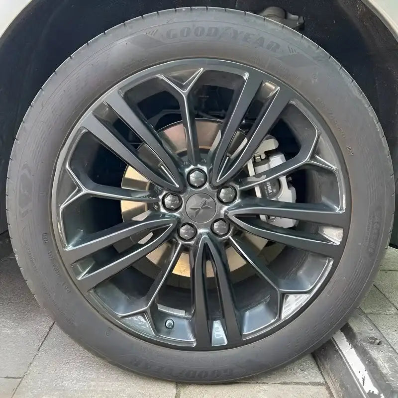 XPENG G6 Hubcap Blackout Sticker Set (5 PCS)