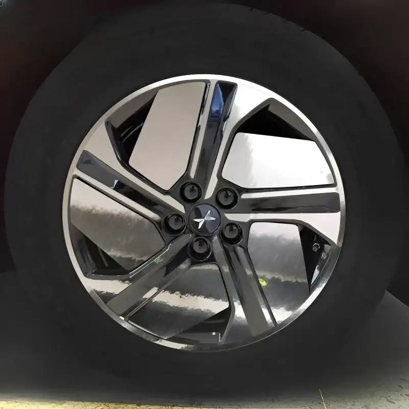 XPENG G6 Hubcap Blackout Sticker Set (5 PCS)