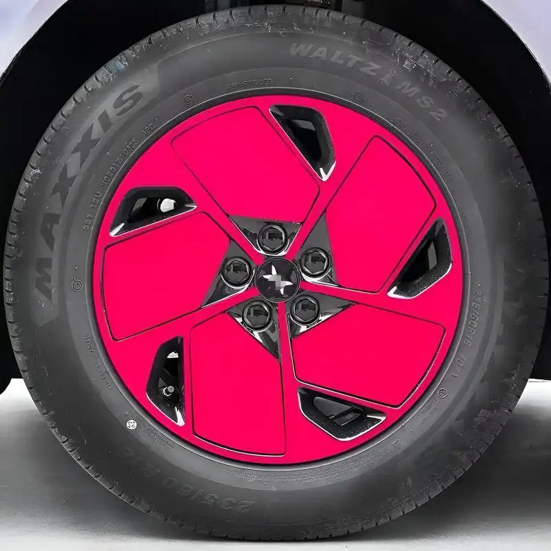 XPENG G6 Hubcap Blackout Sticker Set (5 PCS)