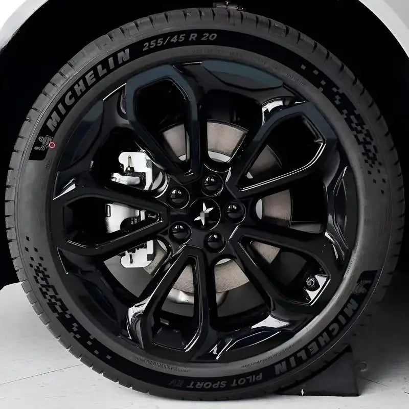 XPENG G6 Hubcap Blackout Sticker Set (5 PCS)
