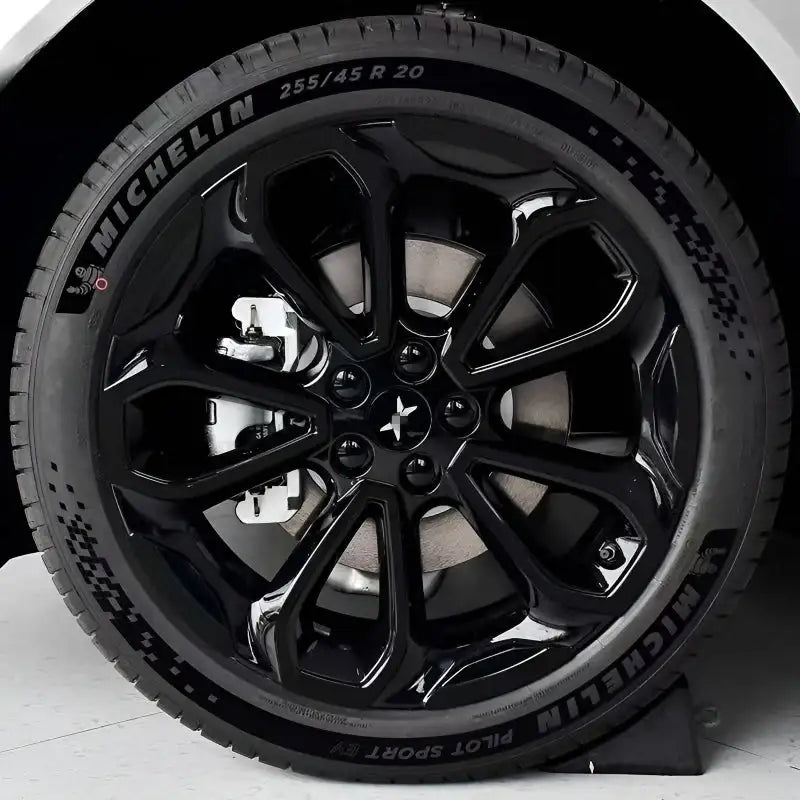 XPENG G6 Hubcap Blackout Sticker Set (5 PCS)