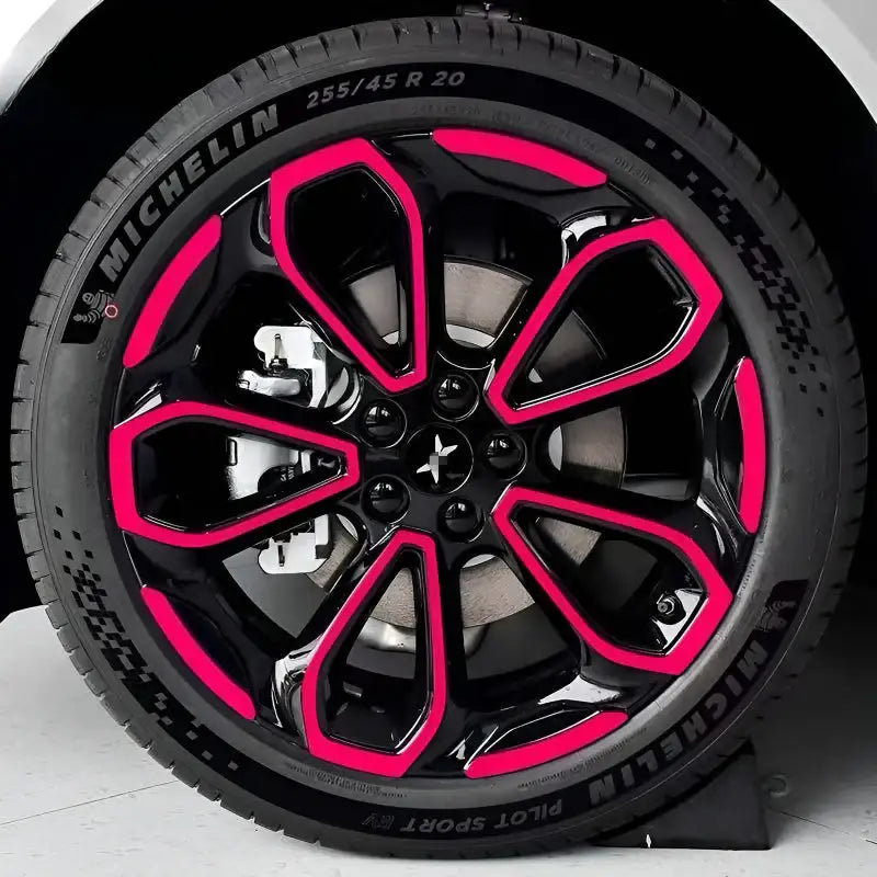 XPENG G6 Hubcap Blackout Sticker Set (5 PCS)