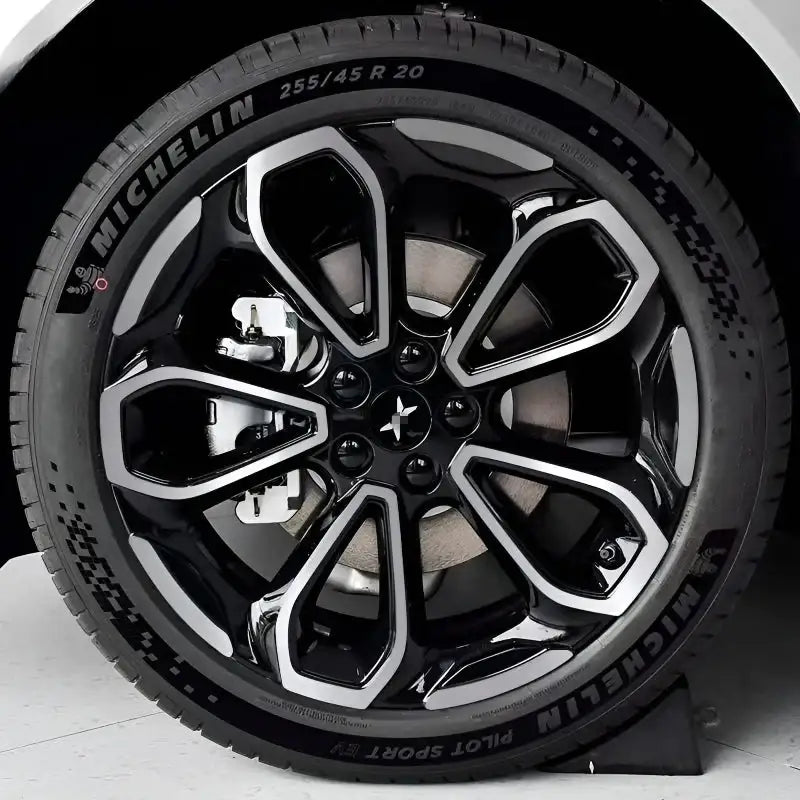 XPENG G6 Hubcap Blackout Sticker Set (5 PCS)