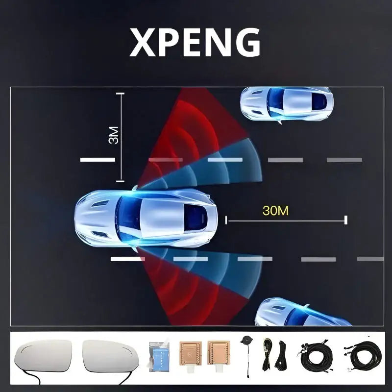 XPENG Blind Spot Monitoring System